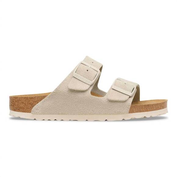 BIRKENSTOCK Shoes - NEW BIRKENSTOCK women's arizona suede leather sandal in oyster